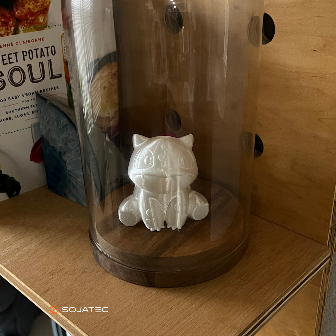 3D Printed Love Sprout with Bulbasaur" - A unique and personal Valentine's Day gift for Pokémon fans. (Vase not included)