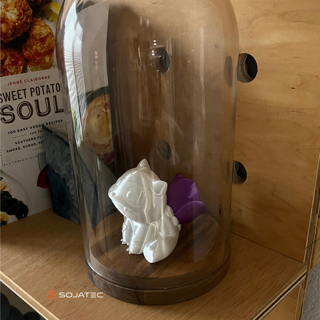 3D Printed Love Sprout with Bulbasaur" - A unique and personal Valentine's Day gift for Pokémon fans. (Vase not included)