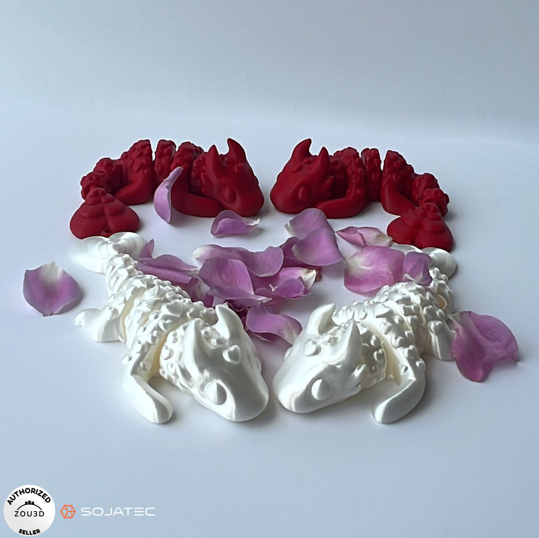 Unique Flexi Love Dragon Gift for Valentine's Day