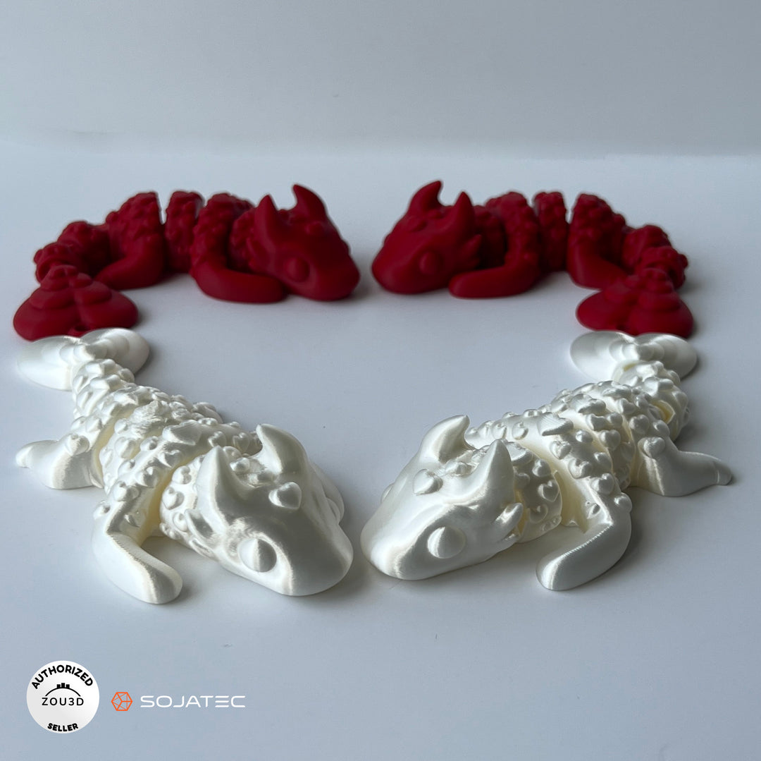 Unique Flexi Love Dragon Gift for Valentine's Day