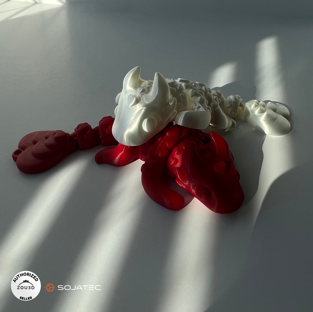Unique Flexi Love Dragon Gift for Valentine's Day